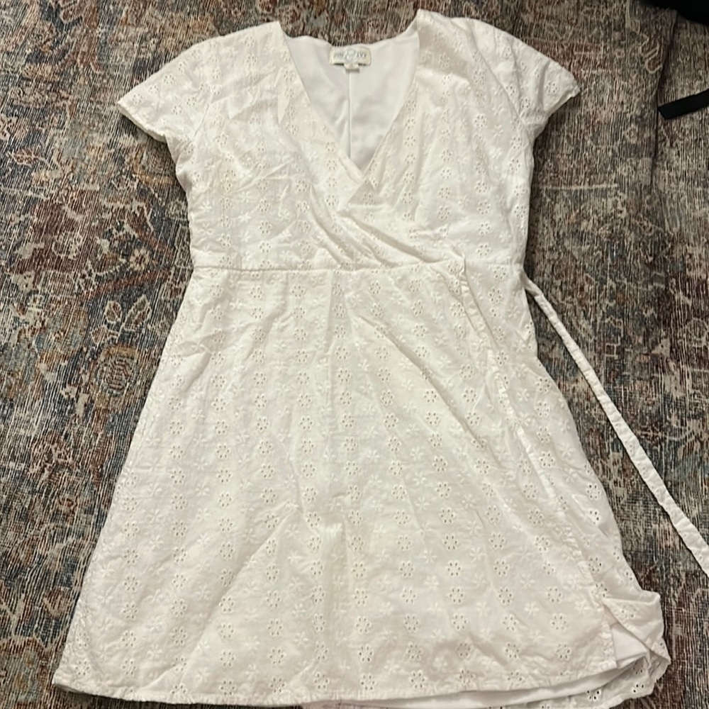 White Flower Sundress